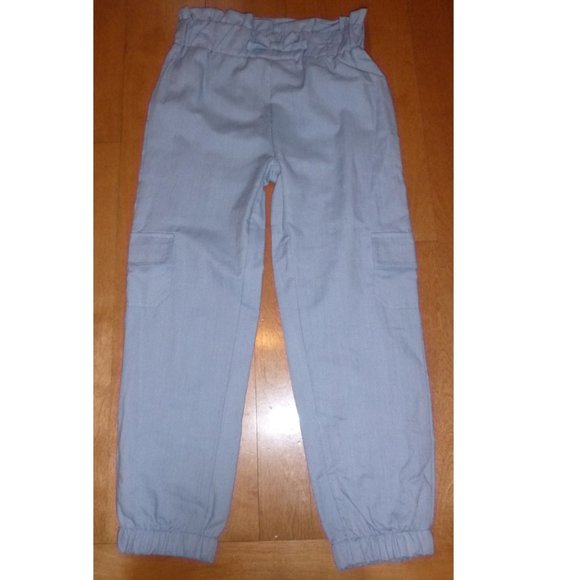 Girls Forever Me 4pc Cargo Jogger Pants outfit Top Tank Hair Scrunchie XS M L XL - Picture 4 of 4